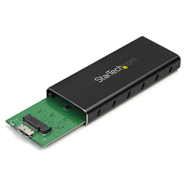 StarTech.com M.2 SSD behuizing voor M.2 SATA SSD - USB 3.1 (10Gbps) met USB-C kabel - Afbeelding 3