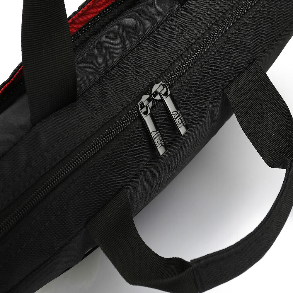 ACT City schoudertas voor laptops tot 16,1”, gemaakt van gerecyclede plastic flessen - Afbeelding 6