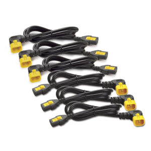 APC Stroomkabelkit (6 ea), blokkerend, C13 naar C14 (90 graden), 1,2 m