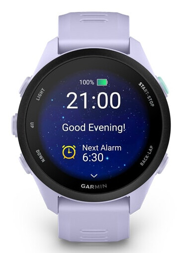 Garmin Forerunner 70 3,05 cm (1.2") AMOLED 30 mm Digitaal 390 x 390 Pixels Touchscreen Lavendel GPS - Afbeelding 3