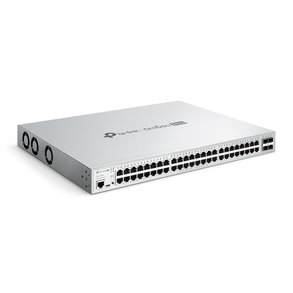 TP-Link Omada Pro S5500-48GP4XF netwerk-switch Managed L2/L2+ Gigabit Ethernet (10/100/1000) Power over Ethernet (PoE) Grijs - Afbeelding 2