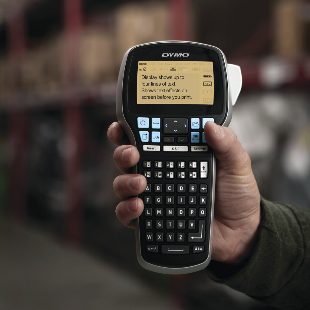 DYMO LabelManager 420P labelprinter | hoogpresterende hervulbare draagbare labelmaker met pc/Mac-aansluiting - Afbeelding 4