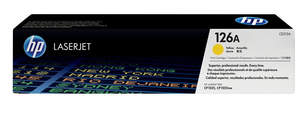 HP 126A originele gele LaserJet tonercartridge