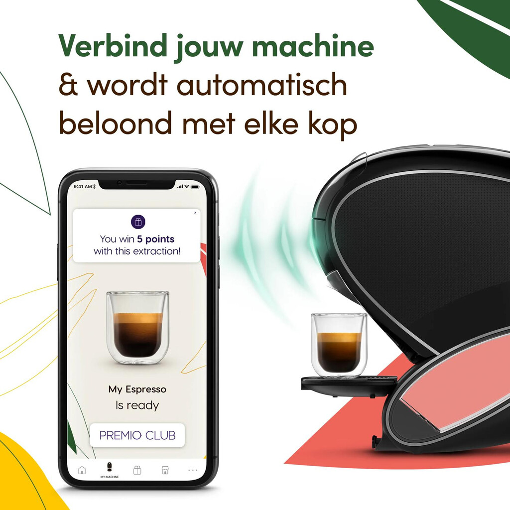Krups NESCAFÉ DOLCE GUSTO NESCAFÉ® Dolce Gusto® YY5678 NEO Latte koffiemachine zwart - Afbeelding 9