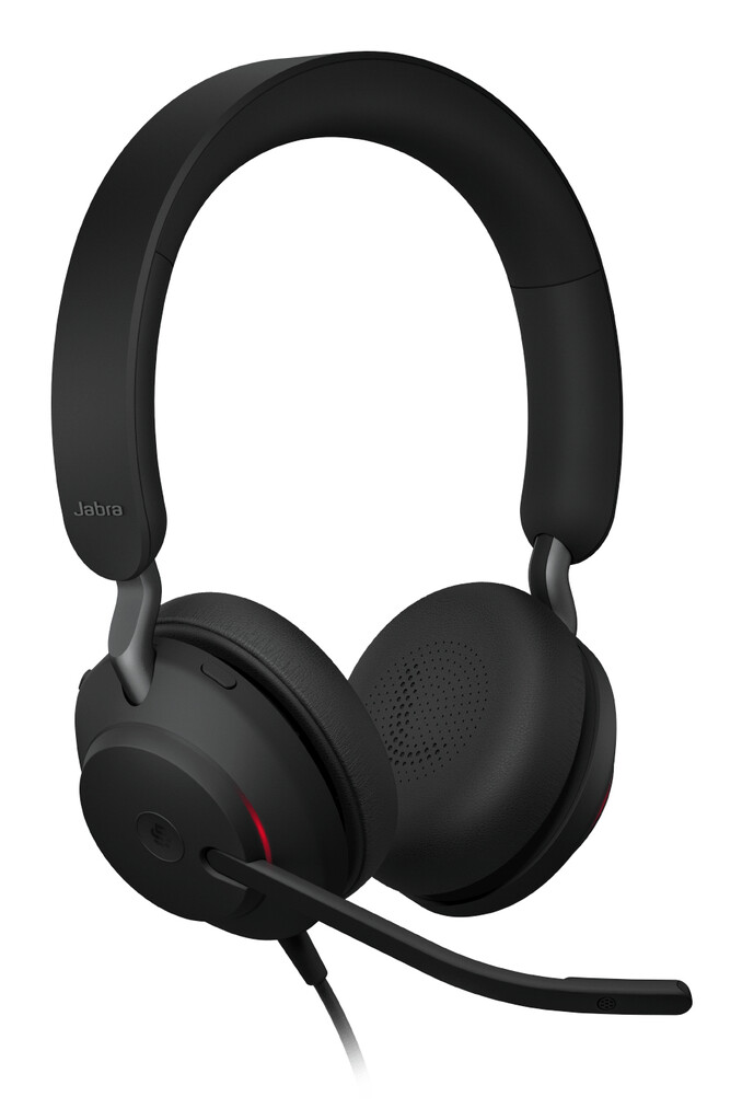 Jabra Evolve2 40 SE Headset Bedraad Hoofdband Kantoor/callcenter USB Type-C / USB Type-A Zwart
