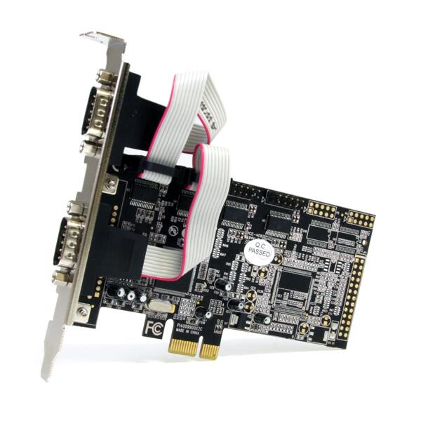 StarTech.com 4-poort Native PCI Express RS232 Seriële Kaart met 16550 UART - Afbeelding 4