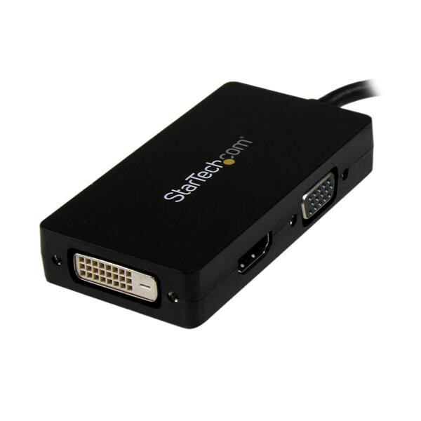 StarTech.com A/V-reisadapter: 3-in-1 DisplayPort naar VGA DVI- of HDMI-converter - Afbeelding 2