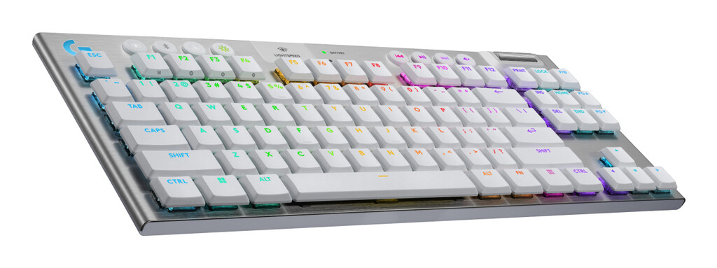Logitech G G915 X LIGHTSPEED toetsenbord Gamen USB + RF Wireless + Bluetooth QWERTY Scandinavisch Wit - Afbeelding 3