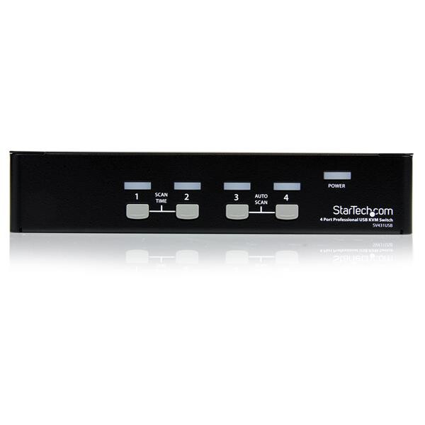 StarTech.com 4-poort Professionele VGA USB KVM-Switch met Hub - Afbeelding 2