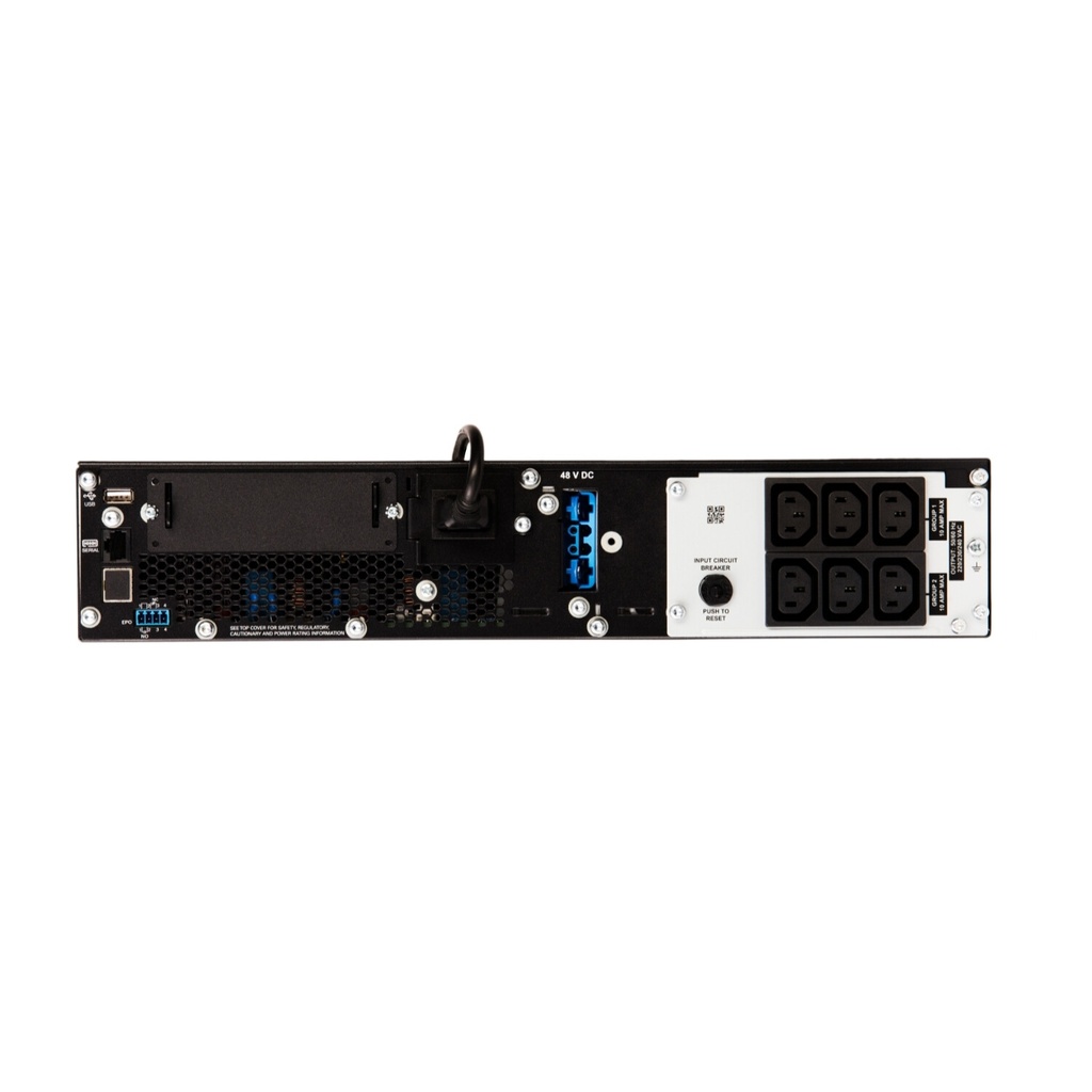 APC Smart-UPS On-Line SRT1500RMXLI - 1,5kW/VA, 6x C13 uitgang, Rackmount 2U - Afbeelding 4