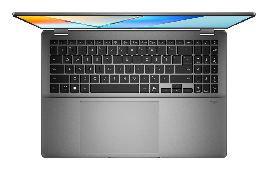 ASUS Vivobook 16 Flip TP3607SA-SI099W Copilot+ PC Intel Core Ultra 7 258V Hybride (2-in-1) 40,6 cm (16") Touchscreen WUXGA 32 GB - Afbeelding 7