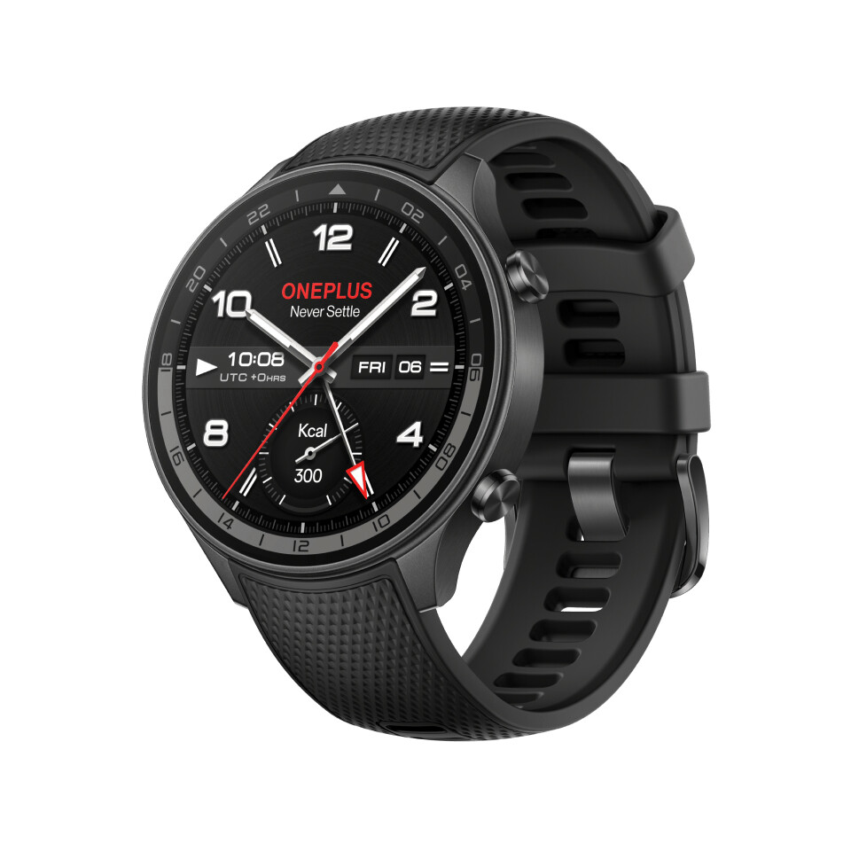 OnePlus Watch 2R 3,63 cm (1.43") AMOLED 46 mm Digitaal 466 x 466 Pixels Touchscreen Grijs Wifi GPS - Afbeelding 2
