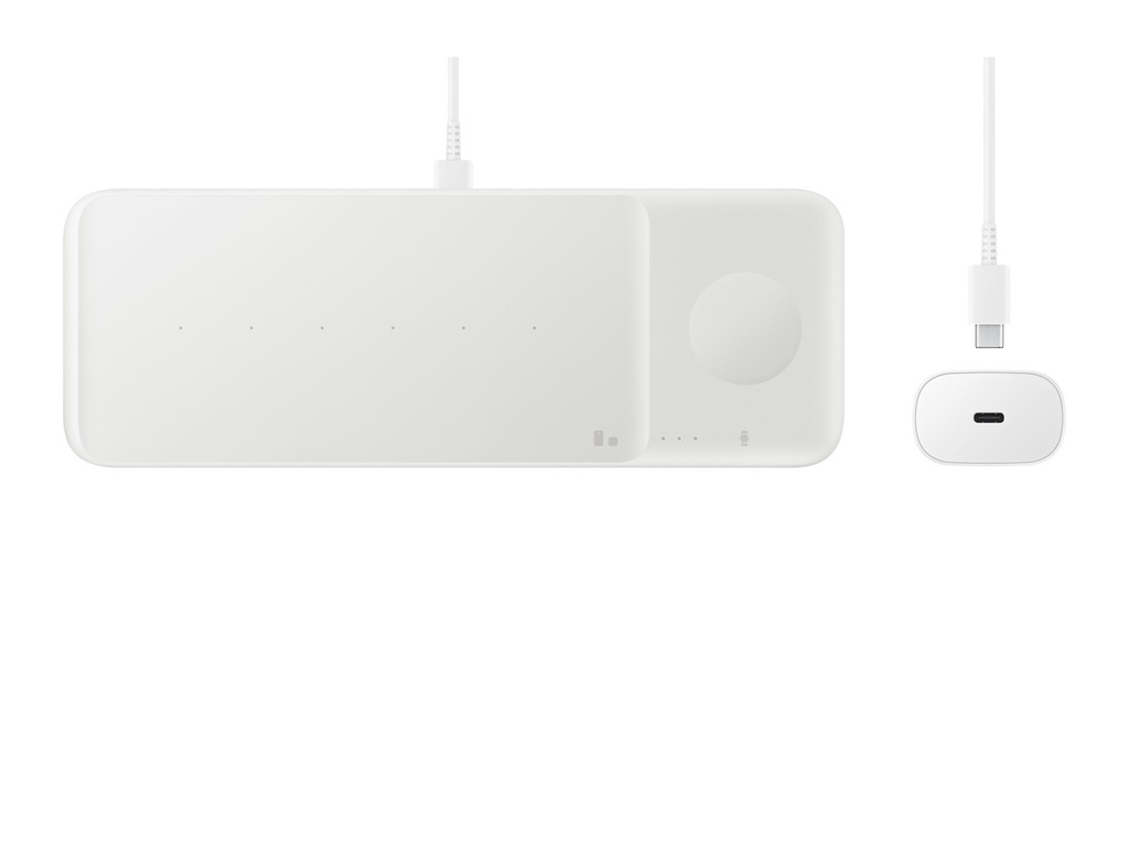 Samsung Wireless Charger Trio Headset, Smartphone, Smartwatch Wit USB Draadloos opladen Snel opladen Binnen - Afbeelding 7