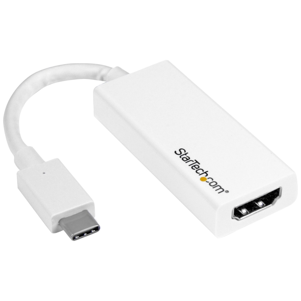 StarTech.com USB-C naar HDMI adapter - wit - 4K 60Hz