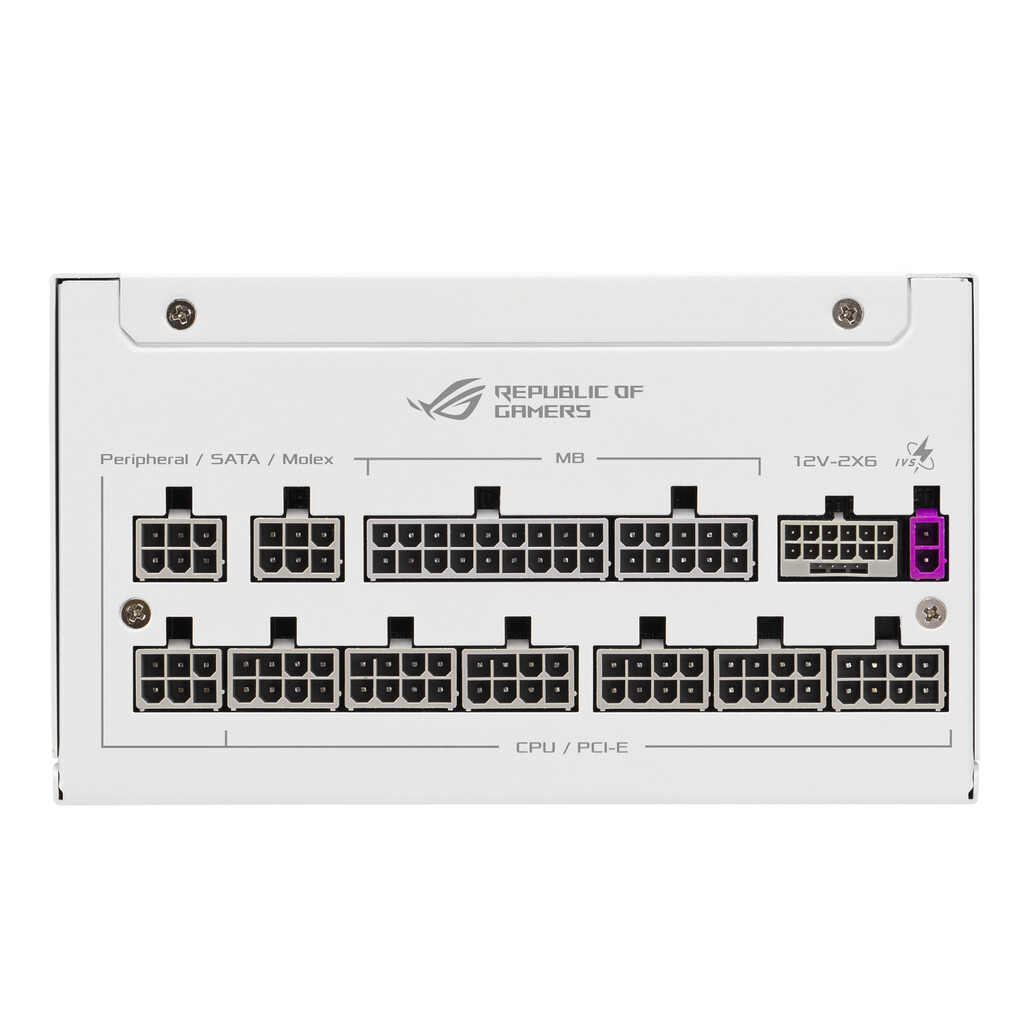 ASUS ROG -STRIX-1000P-GAMING-WHITE power supply unit 1000 W 20+4 pin ATX ATX Wit - Afbeelding 4