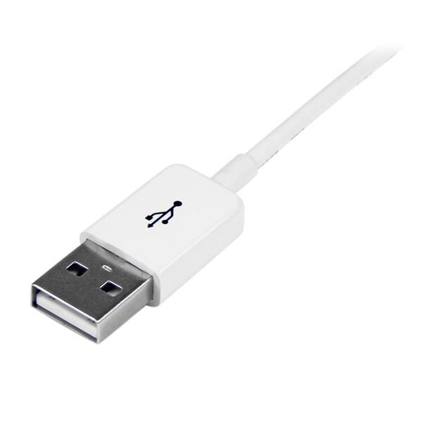 StarTech.com 1 m witte USB 2.0-verlengkabel A-naar-A M/F - Afbeelding 2