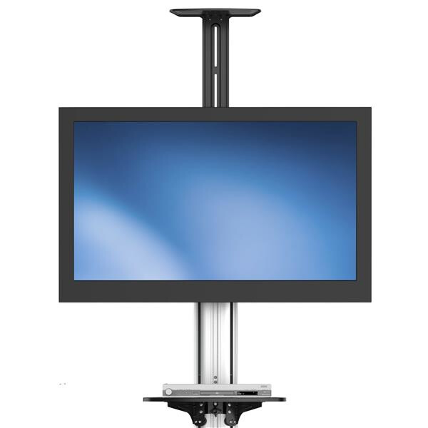 StarTech.com Verrijdbare TV Standaard - Mobiele TV Vloerstandaard voor 32-75" VESA Scherm (40kg) - TV Trolley met Plank - Univer - Afbeelding 5