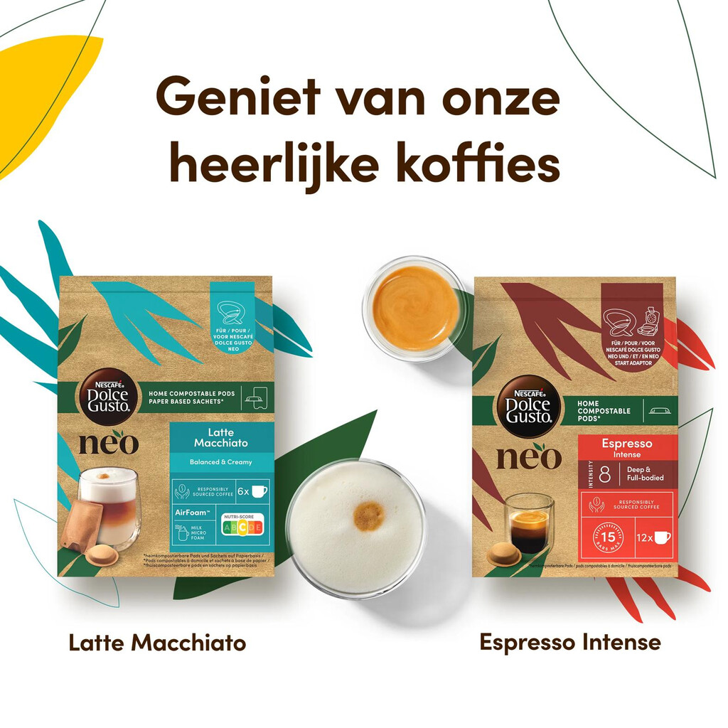 Krups NESCAFÉ DOLCE GUSTO NESCAFÉ® Dolce Gusto® YY5678 NEO Latte koffiemachine zwart - Afbeelding 11