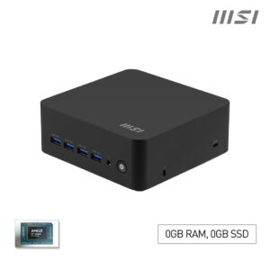 MSI Cubi AI 8M-008BEU Cube Zwart 8645HS AMD SoC 4,3 GHz Ingebouwde luidsprekers