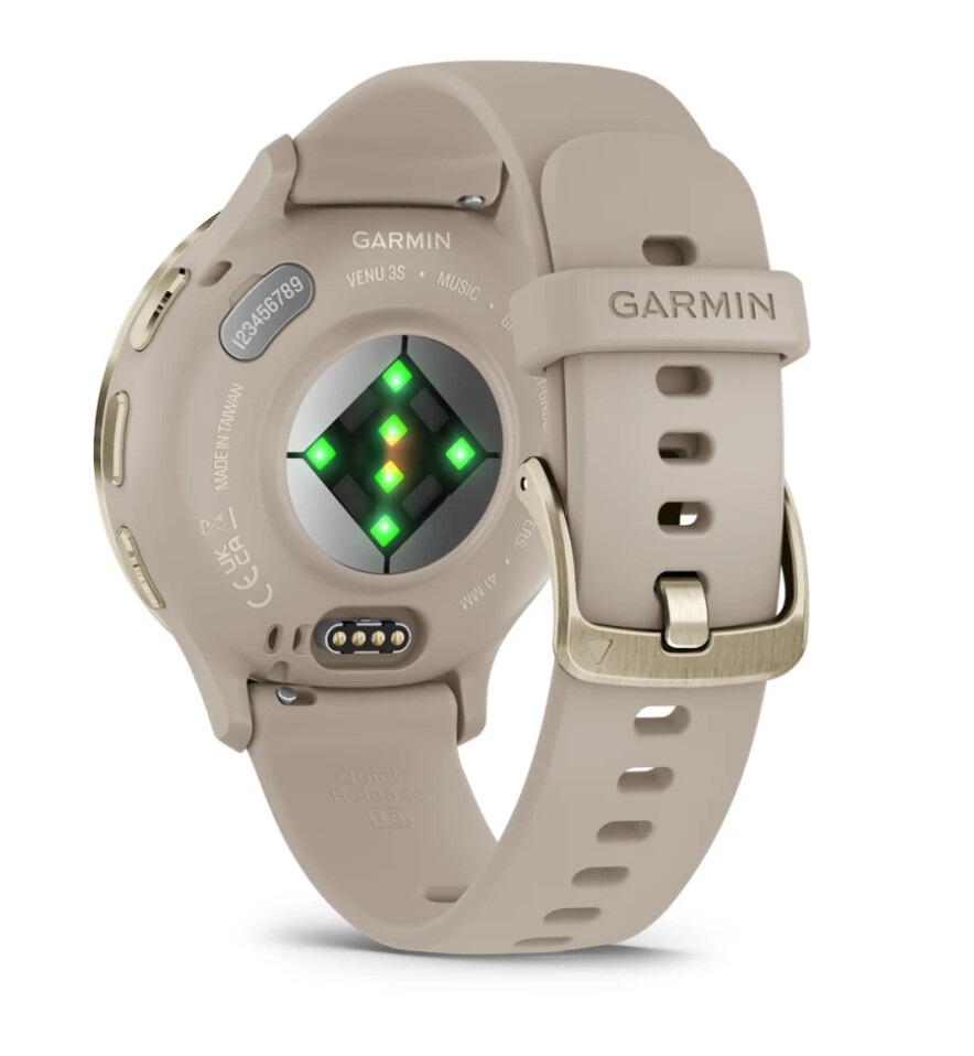 Garmin Venu 3S 3,05 cm (1.2") AMOLED 41 mm Digitaal 390 x 390 Pixels Touchscreen Goud, Grijs Wifi GPS - Afbeelding 7