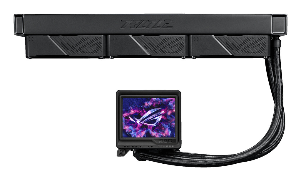 ASUS ROG Ryujin III 360 ARGB Extreme Computer behuizing Alles-in-één vloeistofkoeler 12 cm Zwart - Afbeelding 9