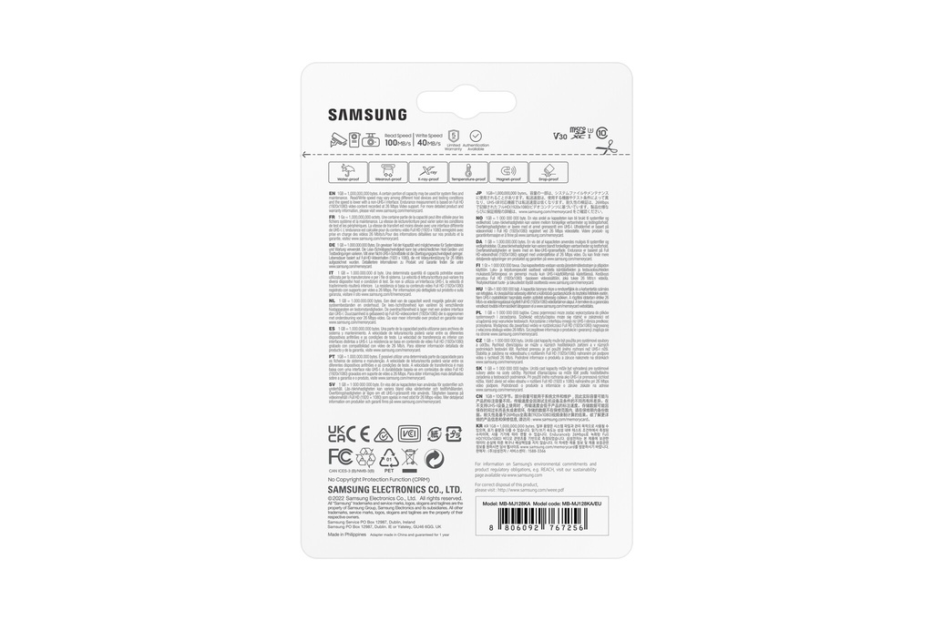 Samsung MB-MJ128K 128 GB MicroSDXC UHS-I Klasse 10 - Afbeelding 8