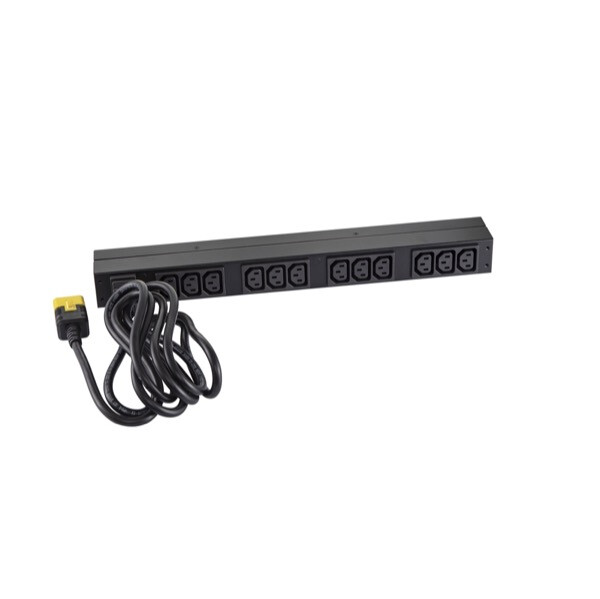 APC Rack PDU AP9565, Basic, 0U/1U, 16A, 230V, (12x) C13, C20 stekker - Afbeelding 6