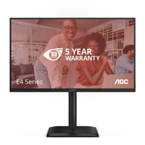 AOC 24E4U computer monitor 60,5 cm (23.8") 1920 x 1080 Pixels Full HD LED Zwart