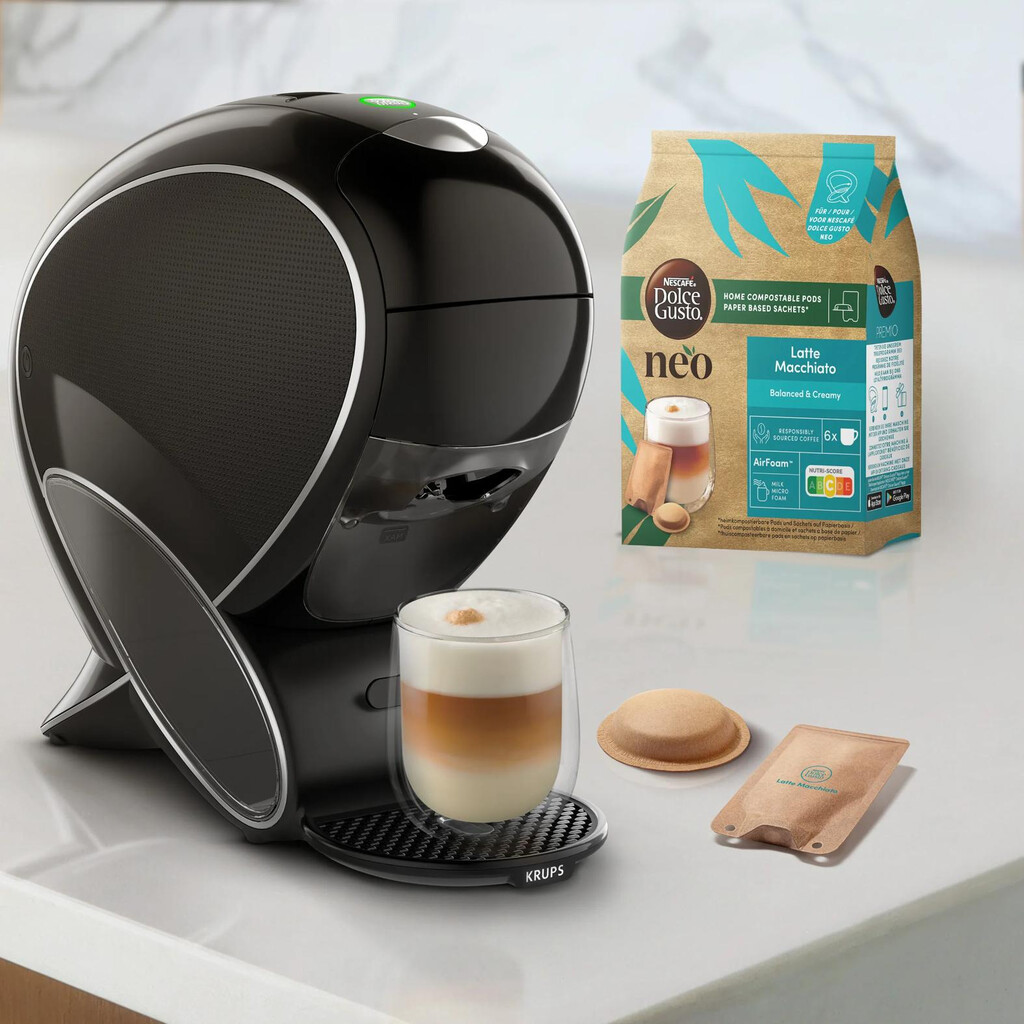 Krups NESCAFÉ DOLCE GUSTO NESCAFÉ® Dolce Gusto® YY5678 NEO Latte koffiemachine zwart - Afbeelding 12