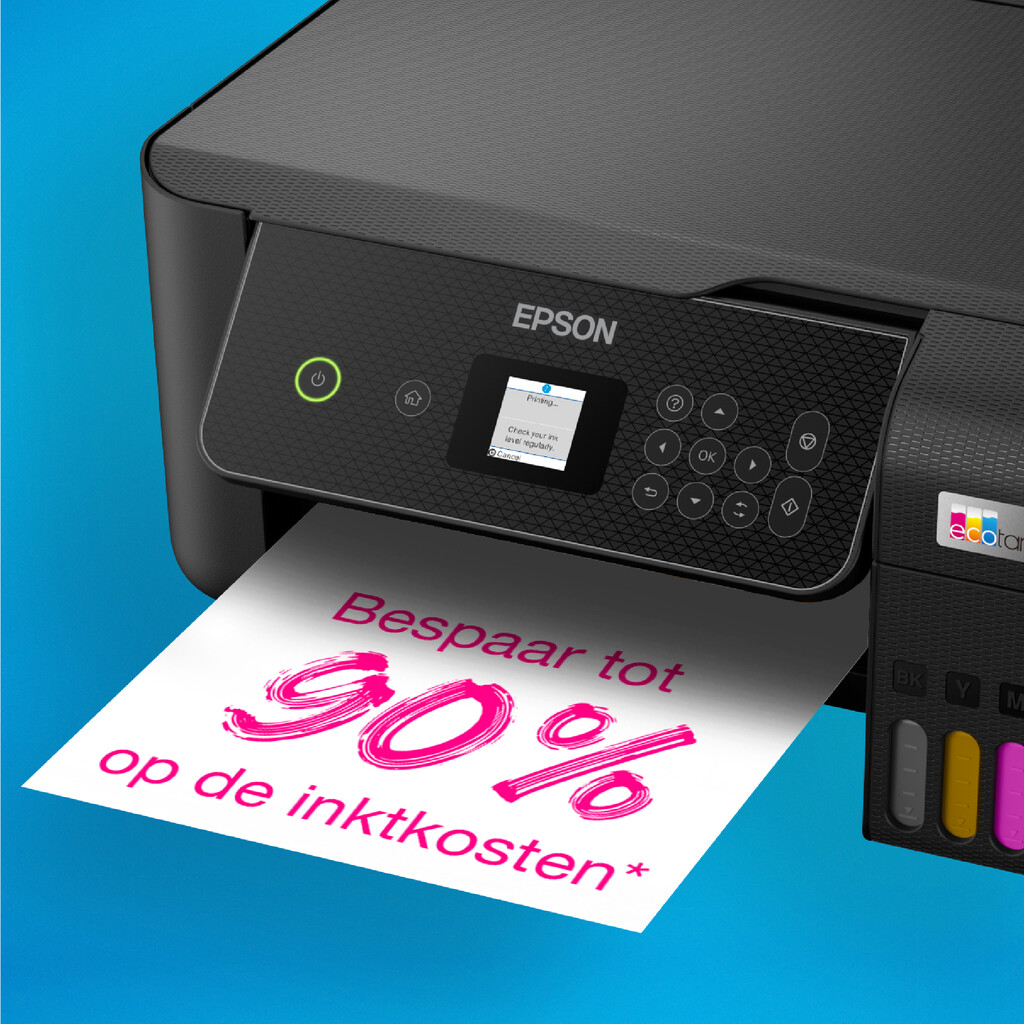 Epson EcoTank ET-2875 A4 multifunctionele Wi-Fi-printer met inkttank, inclusief tot 3 jaar inkt - Afbeelding 12