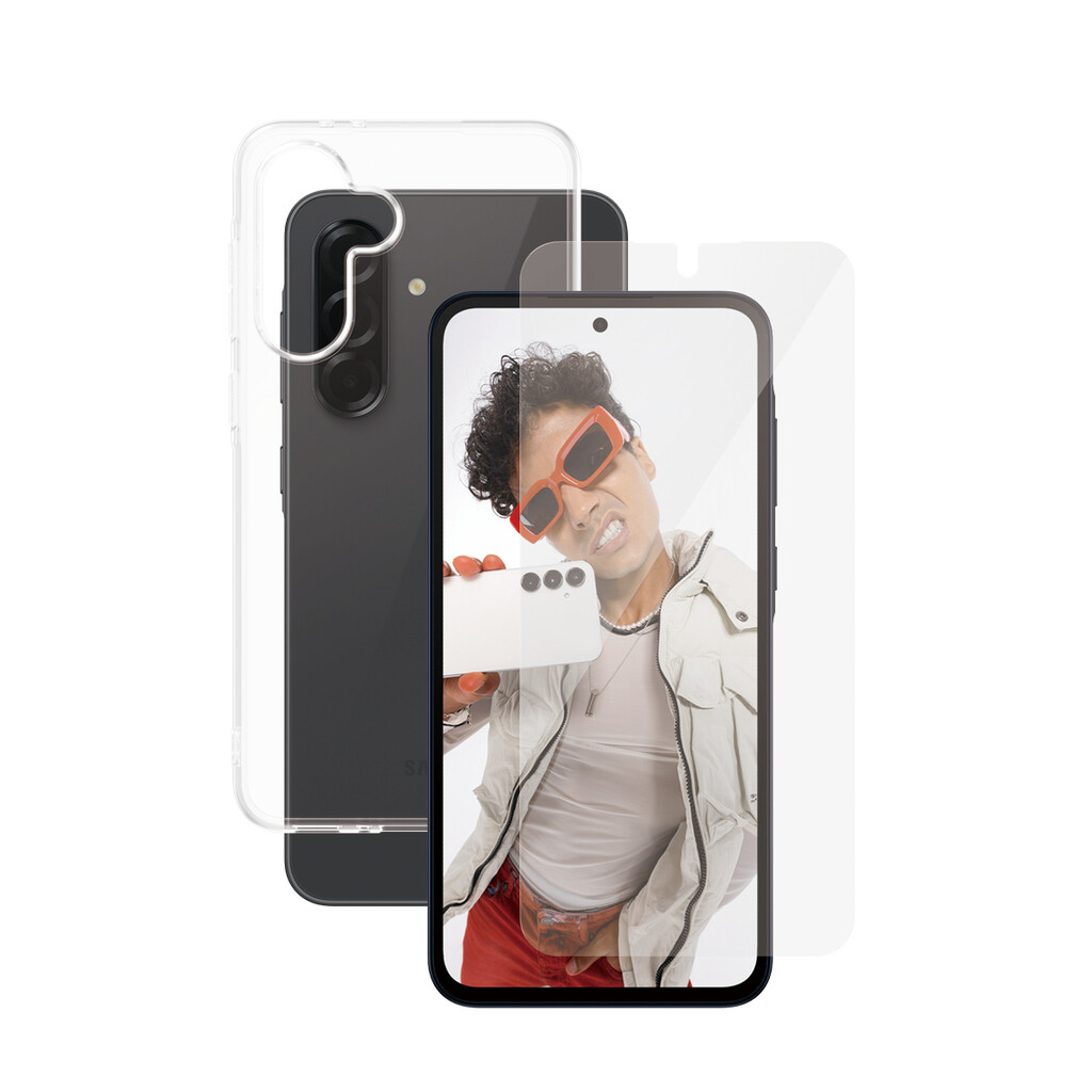 PanzerGlass SAFE. by ® 2-in-1 Bundle Samsung Galaxy A36 5G | Bulk Doorzichtige schermbeschermer 50 stuk(s)