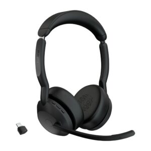Jabra Evolve2 55 Headset Draadloos Hoofdband Kantoor/callcenter USB Type-C Bluetooth Oplaadhouder