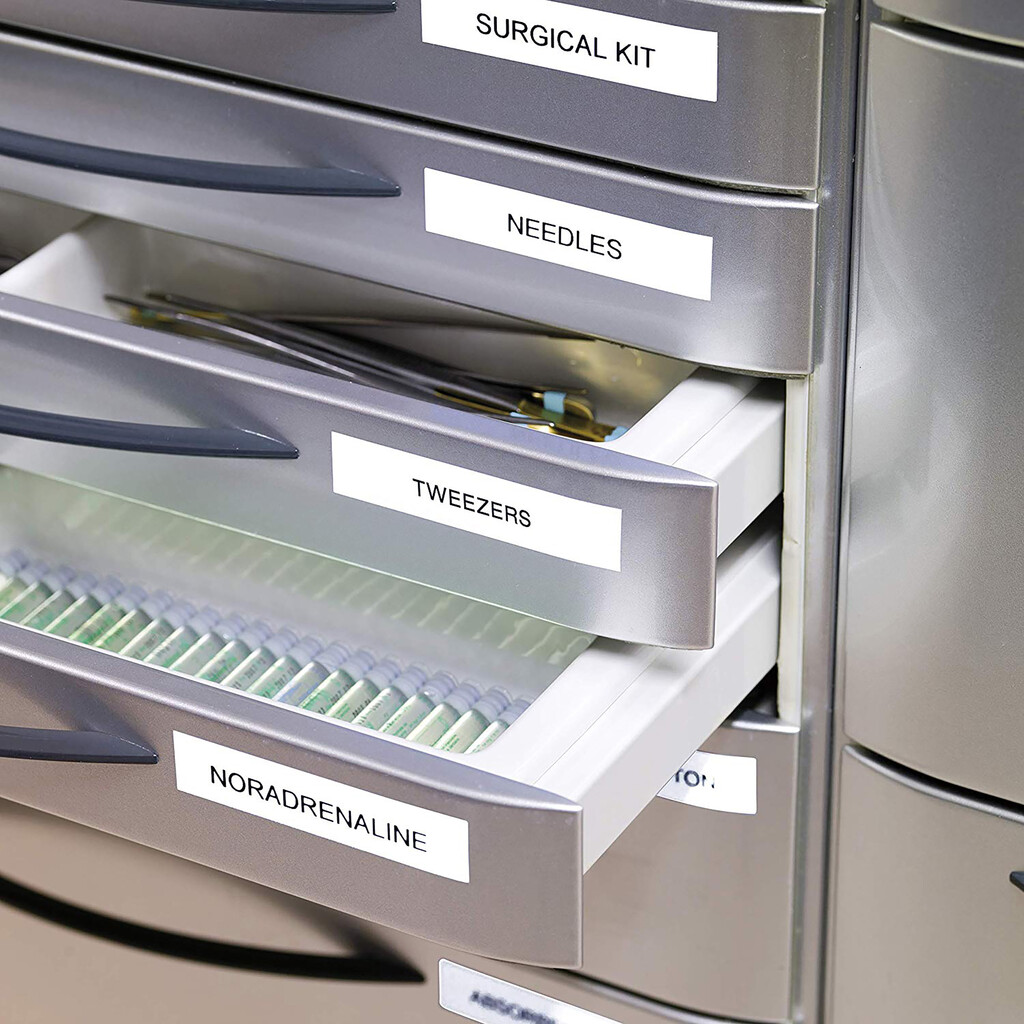 DYMO originele D1 labels | Zwarte Tekst op Wit Label | 12 mm x 7 m | Zelfklevende etiketten voor de LabelManager labelprinter | - Afbeelding 8