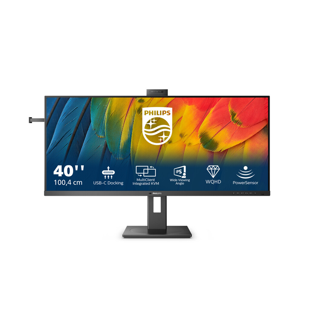 Philips 5000 series 40B1U5601H/00 computer monitor 101,6 cm (40") 3440 x 1440 Pixels Wide Quad HD LCD Zwart - Afbeelding 3