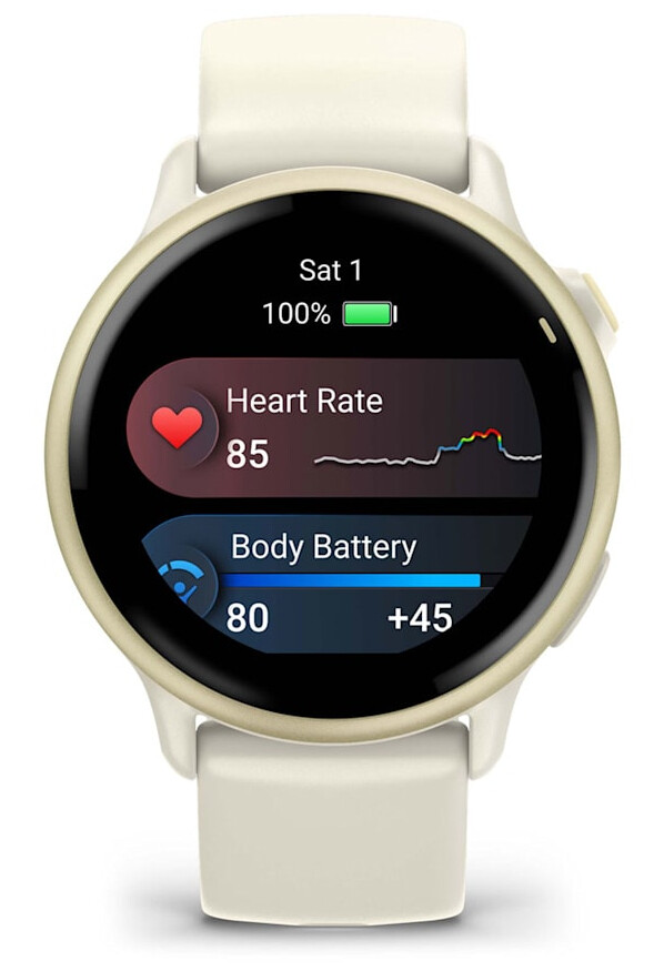 Garmin vívoactive 6 3,05 cm (1.2") AMOLED 42 mm Digitaal 390 x 390 Pixels Touchscreen Wit Wifi GPS - Afbeelding 8