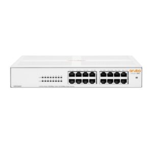 Hewlett Packard Enterprise Aruba Instant On 1430 16G Unmanaged L2 Gigabit Ethernet (10/100/1000) 1U Wit