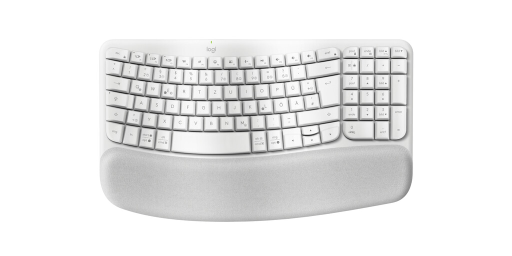 Logitech 920-012284 toetsenbord Kantoor RF-draadloos + Bluetooth QWERTZ Duits Wit
