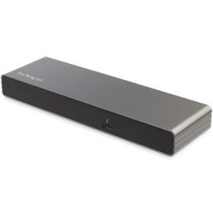 StarTech.com Thunderbolt 3 Dock - Dual 4K 60Hz Monitor TB3 Laptop Docking Station met DisplayPort, HDMI & 1080p VGA - 85W Power