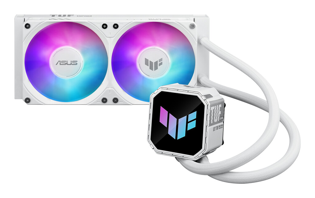 ASUS TUF GAMING LC III 240 ARGB WHT Processor Alles-in-één vloeistofkoeler 12 cm Wit - Afbeelding 3