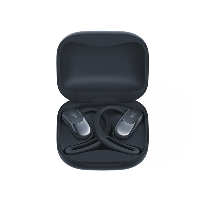 SHOKZ OpenFit Air Headset Draadloos oorhaak Gesprekken/Muziek/Sport/Elke dag Bluetooth Zwart - Afbeelding 4