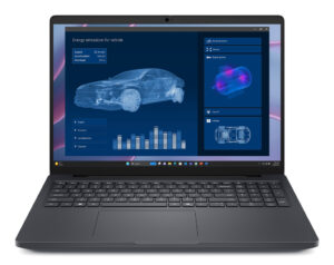 DELL Pro Max 16 MC16255 Copilot+ PC AMD Ryzen AI 7 PRO PRO 350 Mobiel werkstation 40,6 cm (16") Full HD+ 32 GB LPDDR5x-SDRAM 512