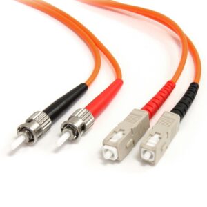 StarTech.com 2m Multimode 62,5/125 Duplex Glasvezel Netwerkkabel - LSZH - ST/SC