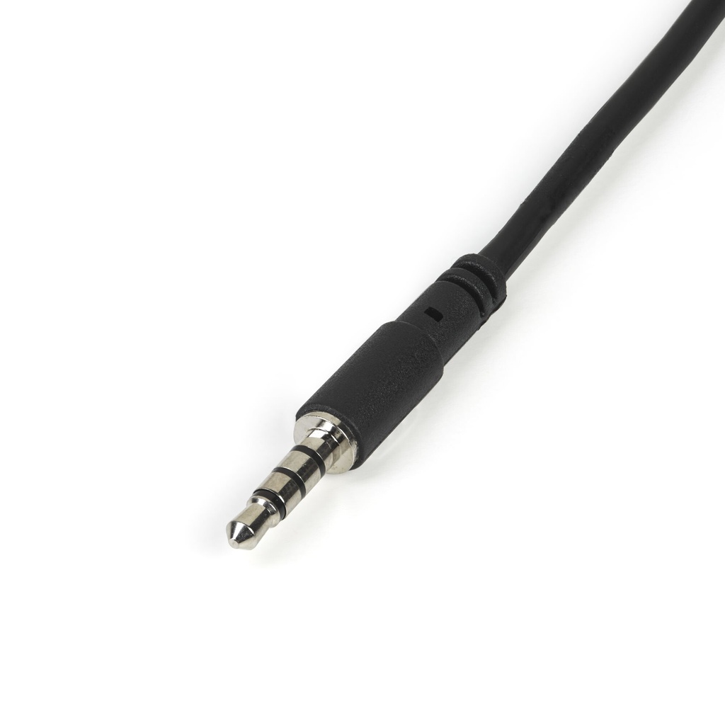 StarTech.com Headset Adapter voor Headsets met aparte Koptelefoon-/Microfoonstekkers - 3,5 mm 1x 4-polig naar 1x 3-polig en 1x 2 - Afbeelding 3