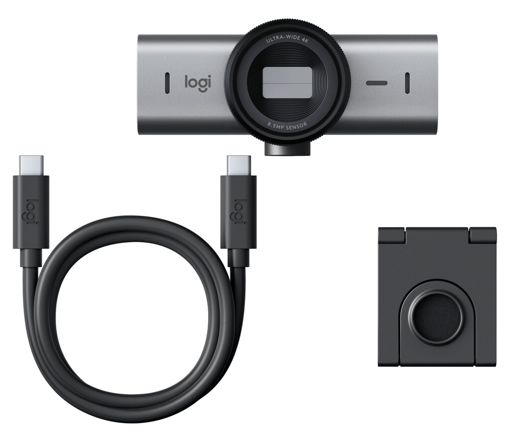 Logitech MX Brio webcam 8,5 MP 4096 x 2160 Pixels USB Grafiet - Afbeelding 3
