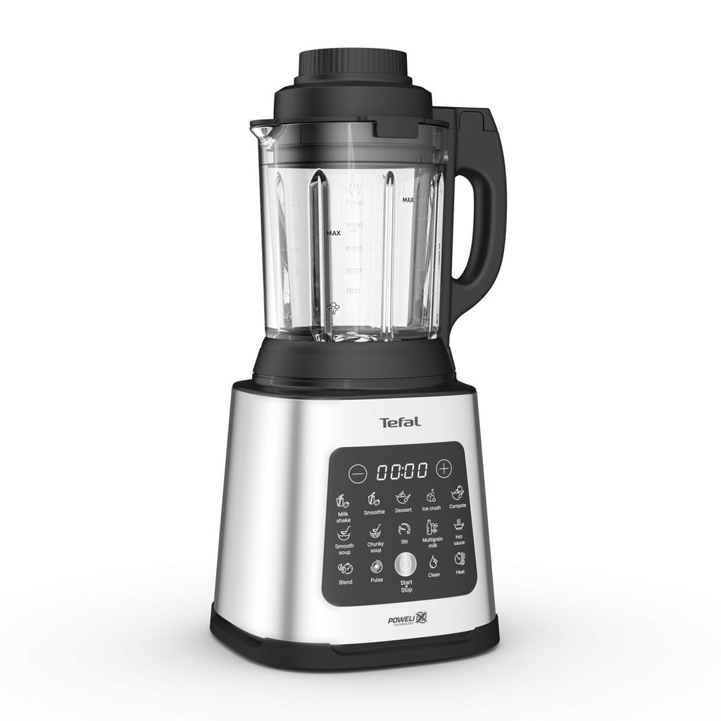 Tefal Perfectmix Cook BL83SD High speed blender incl. stoommandje - 10 programma's - 1400 W - 1,75 L - Afbeelding 2