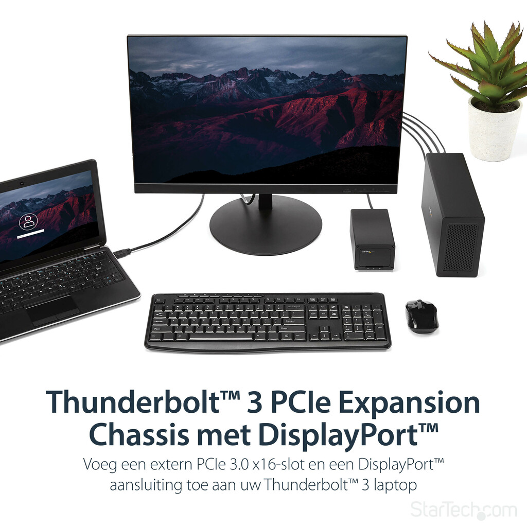 StarTech.com Thunderbolt 3 PCIe Uitbreidingschassis, Externe behuizing met één PCI Express slot, PCIe-box voor laptops/desktops/ - Afbeelding 7