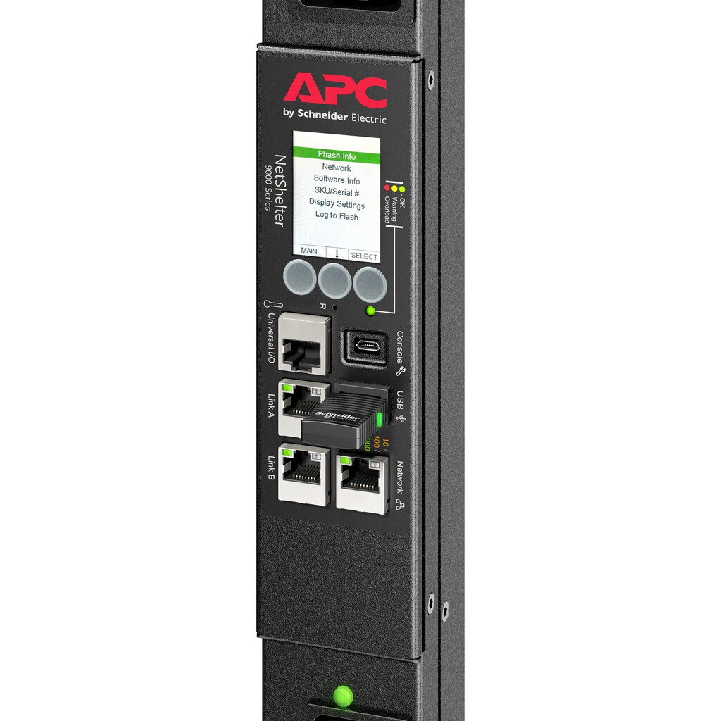 APC NetShelter Switched Rack PDU, 0U, 5.0kW, 200V and 208V, 30A, 21 C13/C15 and 3 C19/C21 outlets - Afbeelding 12