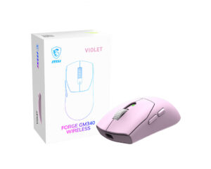 MSI Forge Gm340 Wireless Violet muis Gamen Ambidextrous RF-draadloos + Bluetooth Optisch 12000 DPI