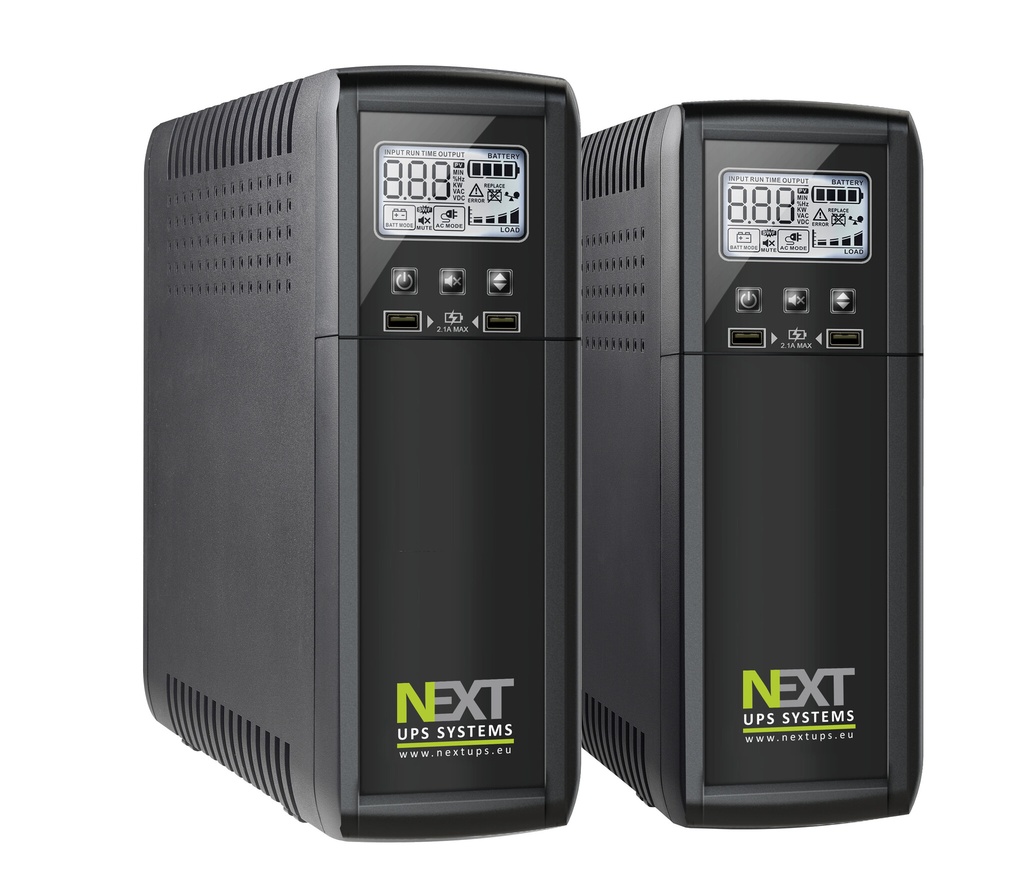NEXT UPS Systems Mint+ UPS Line-interactive 1,5 kVA 900 W 4 AC-uitgang(en) - Afbeelding 4