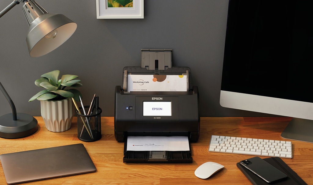 Epson WorkForce ES-580W, A4 automatische duplexscanner met Wi-Fi en gebruiksvriendelijk touchscreen - Afbeelding 13